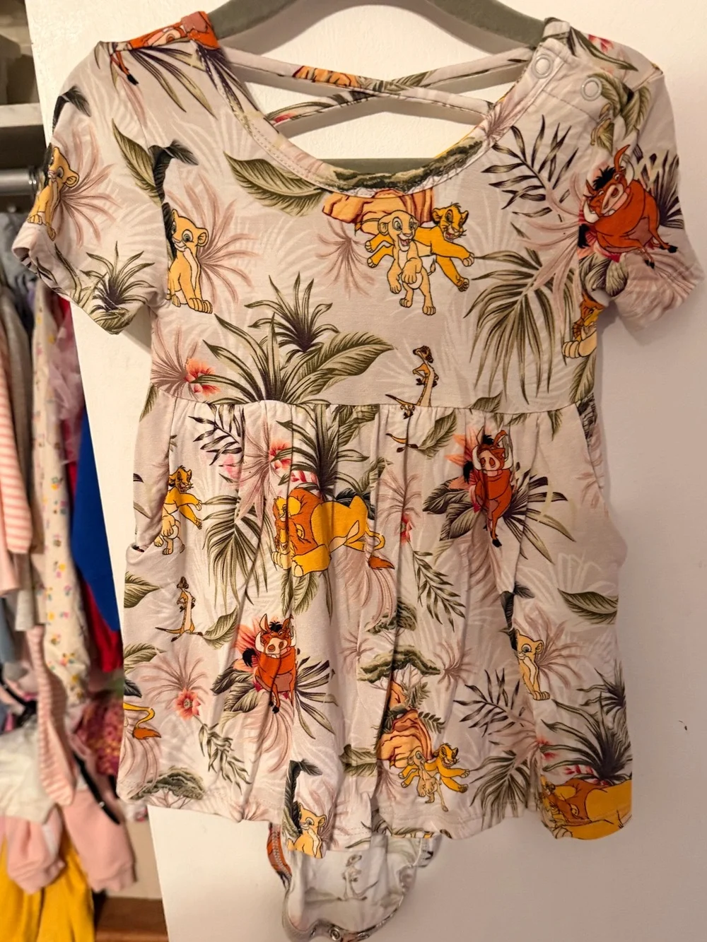 Posh Peanut - Lion King - CrissCross bodysuit dress